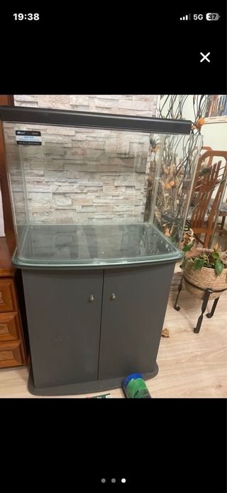 Pecera 90/100L con mueble