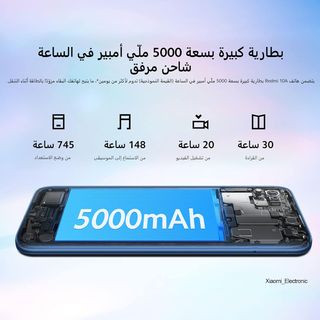 Smartphone Xiaomi Redmi 10A 2GB RAM 32GB ROM - Ricondizionato (marche minime) - Display da 6.53" 5000mAh - Grigio grafite