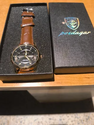 Reloj Poedagar Negro