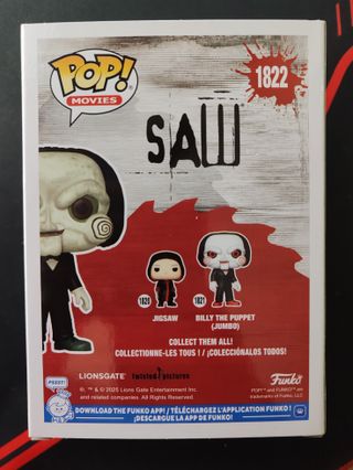 Funko Pop! Saw Billy the Puppet 1822 Limited Editi