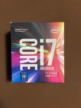 Intel Core i7-7700K CPU - 4.2GHz
