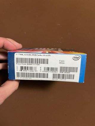 Intel Core i7-7700K CPU - 4.2GHz