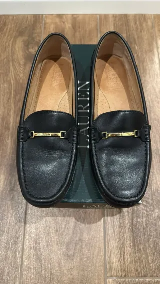 Mocassini Lauren Ralph Lauren Neri Tg 42