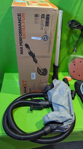 Lijadora Jirafa MAXXT 820W plegable con tubo