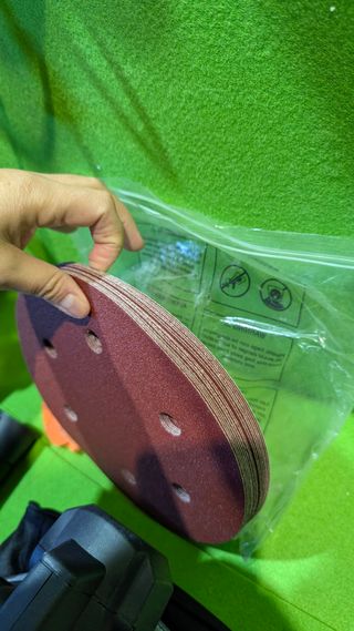 Lijadora Jirafa MAXXT 820W plegable con tubo