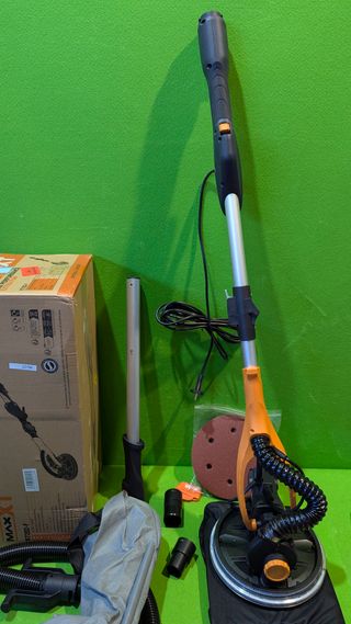 Lijadora Jirafa MAXXT 820W plegable con tubo