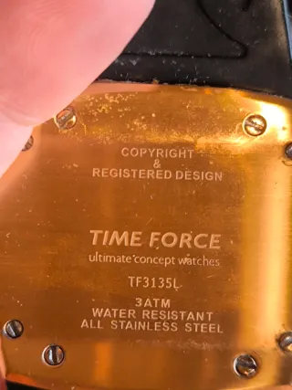 Lote 4 relojes mujer time force candino y casio