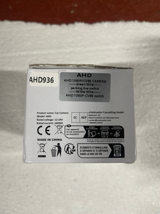 Cámara Marcha Atrás GreenYi HD