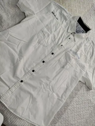 Camisa TL Hombre Casual Blanca