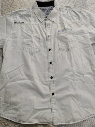 Camisa TL Hombre Casual Blanca