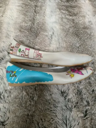 Bailarinas planas Goby Multicolor Suela antidesliz