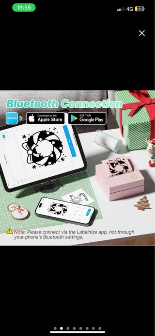 NUEVA Mini Impresora Bluetooth PM290 Rosa