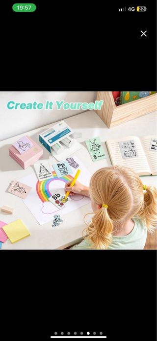 NUEVA Mini Impresora Bluetooth PM290 Rosa