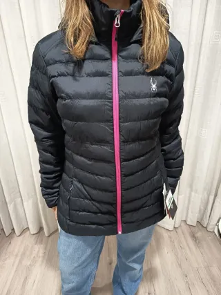 Plumífero Spyder Negro Talla L