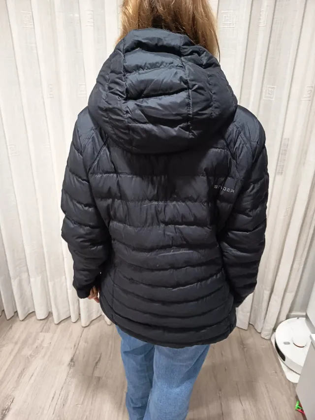 Plumífero Spyder Negro Talla L