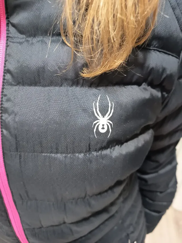 Plumífero Spyder Negro Talla L