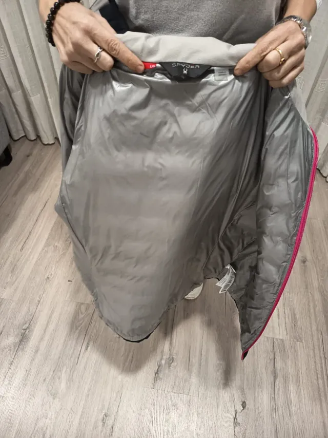 Plumífero Spyder Negro Talla L