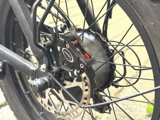 Bicicleta Eléctrica Plegable Negra