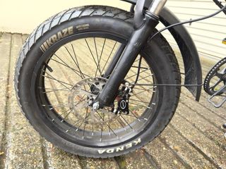 Bicicleta Eléctrica Plegable Negra