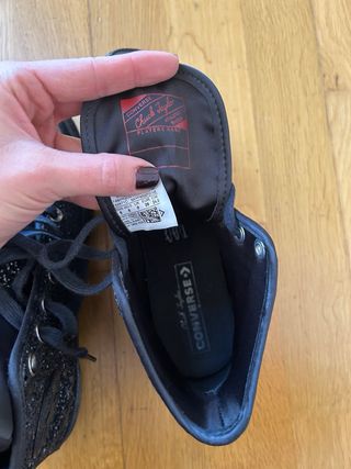 Zapatillas Converse Mujer Negras Talla 39