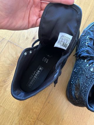 Zapatillas Converse Mujer Negras Talla 39