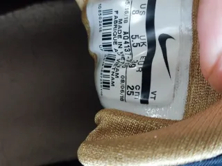 Nike Air Max Oro y Plata