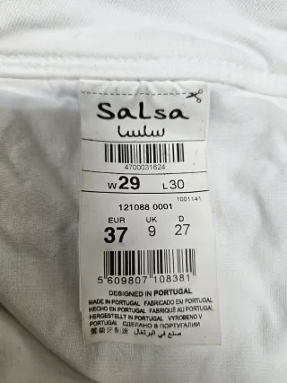 Pantalón Salsa Push Up Talla 37