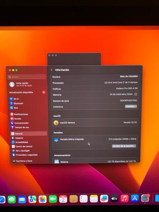 iMac Retina 4K 21.5 2017