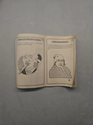 Flauta Quena Peruana con funda y libro