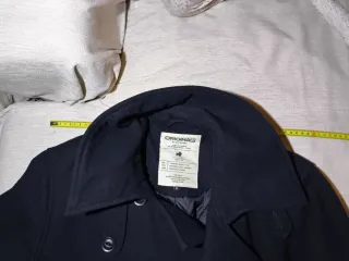 Abrigo  de paño Jack & Jones azul