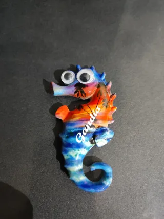 Imán de nevera caballito de mar