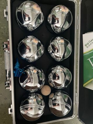 Set completo di bocce con valigetta