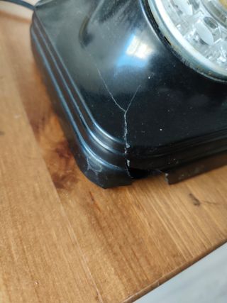 Teléfono Vintage Negro Años 50