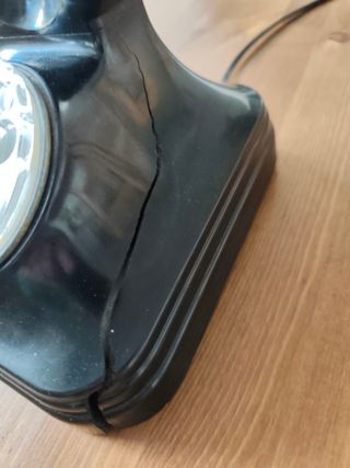 Teléfono Vintage Negro Años 50