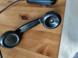 Teléfono Vintage Negro Años 50