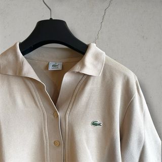 Cárdigan Lacoste Beige Vintage