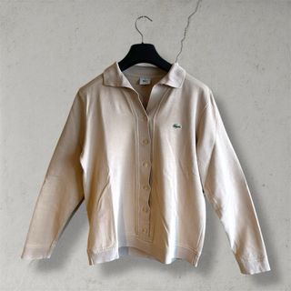 Cárdigan Lacoste Beige Vintage