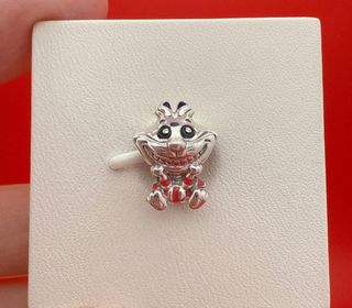 Charm Gato Cheshire Disney Pandora Plata