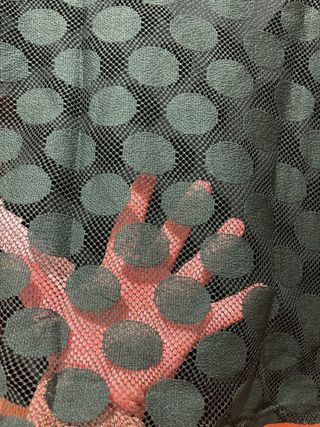 Camiseta Zara verde con encaje Talla M