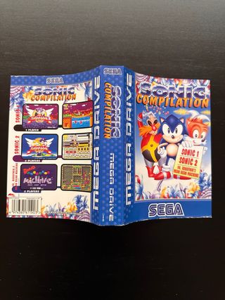 Compilazione Sonic - Mega Drive - Inserto