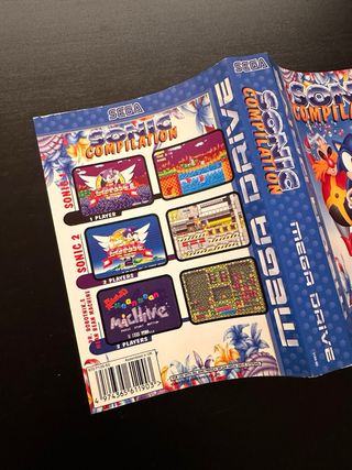 Compilazione Sonic - Mega Drive - Inserto