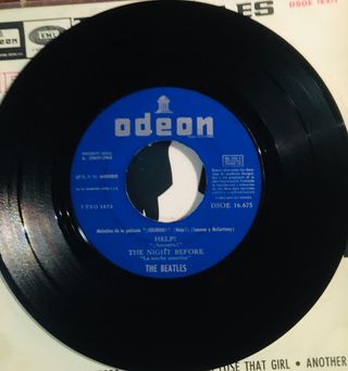 The Beatles - Help! EP 7 España 1965