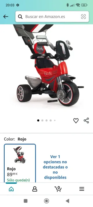 Triciclo infantil evolutivo 30 Euros