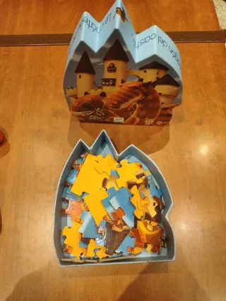 Pack 2 Puzzles Djeco - Pirata y Castillo