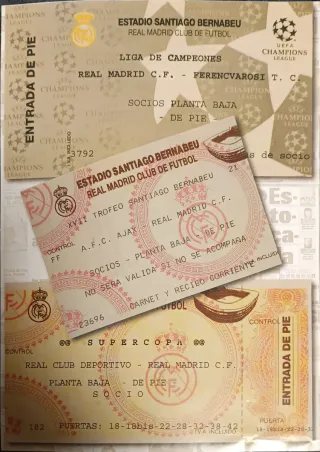 Oggetti del Real Madrid