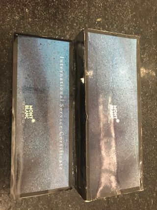 Pluma Montblanc Meisterstück Negra