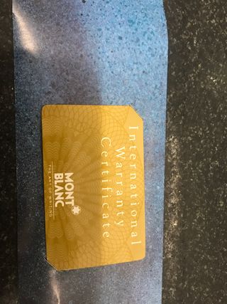 Pluma Montblanc Meisterstück Negra