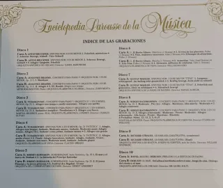Enciclopedia Larousse Música clasica,vinilo lp.