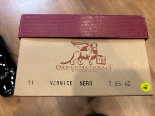 Zapatos de baile Dance Naturals charol negro