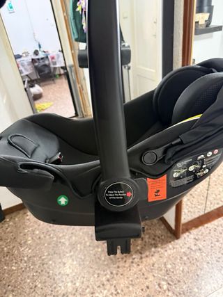 Carrito Bebé two+2 Rosa y Negro